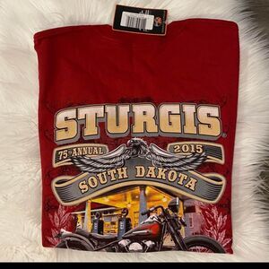 NEW WITH TAGS STURGIS MOTORCYCLE SHIRT SZ XL